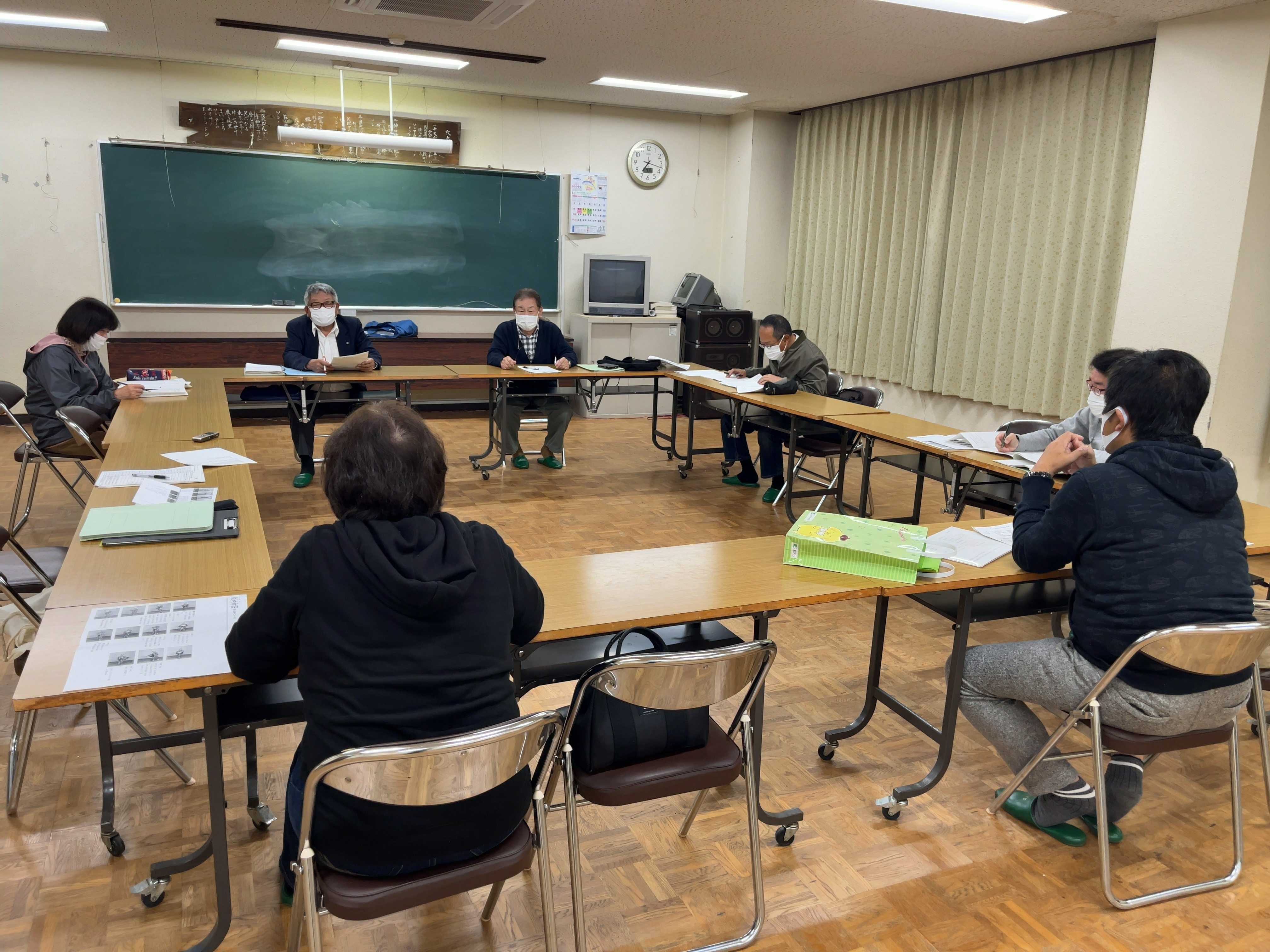 穴太福祉座談会の様子