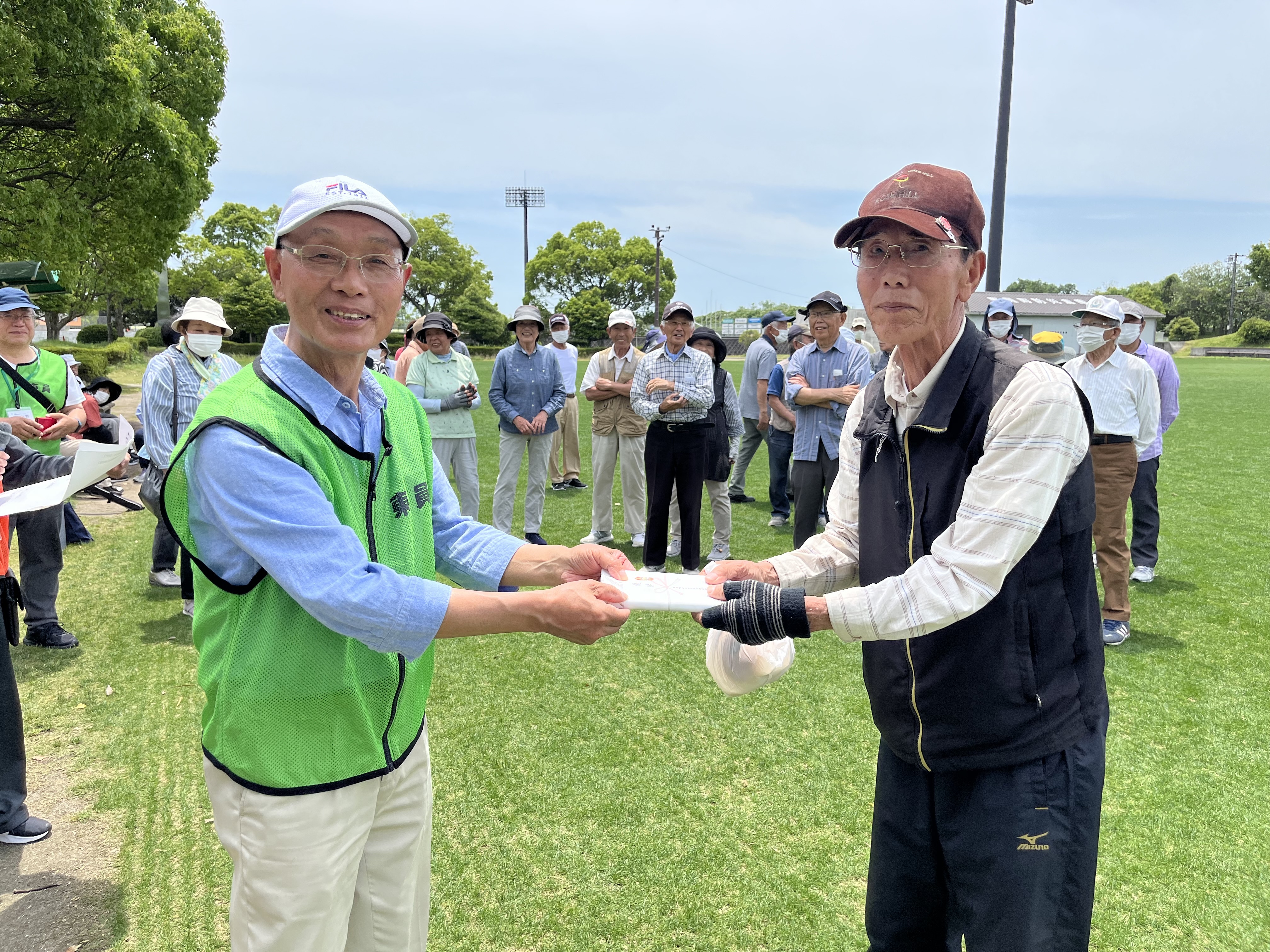 男性優勝者