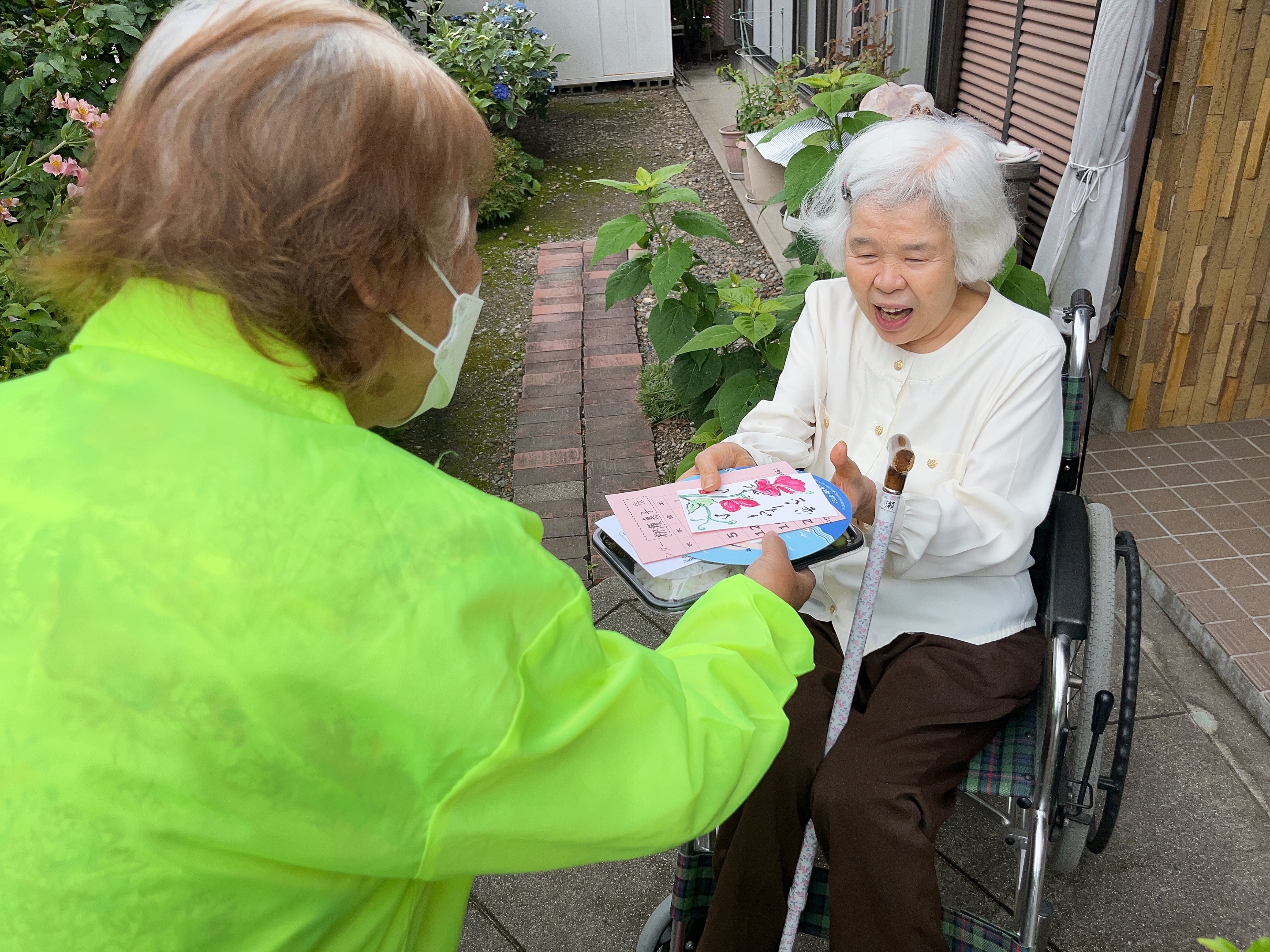 配達の様子1