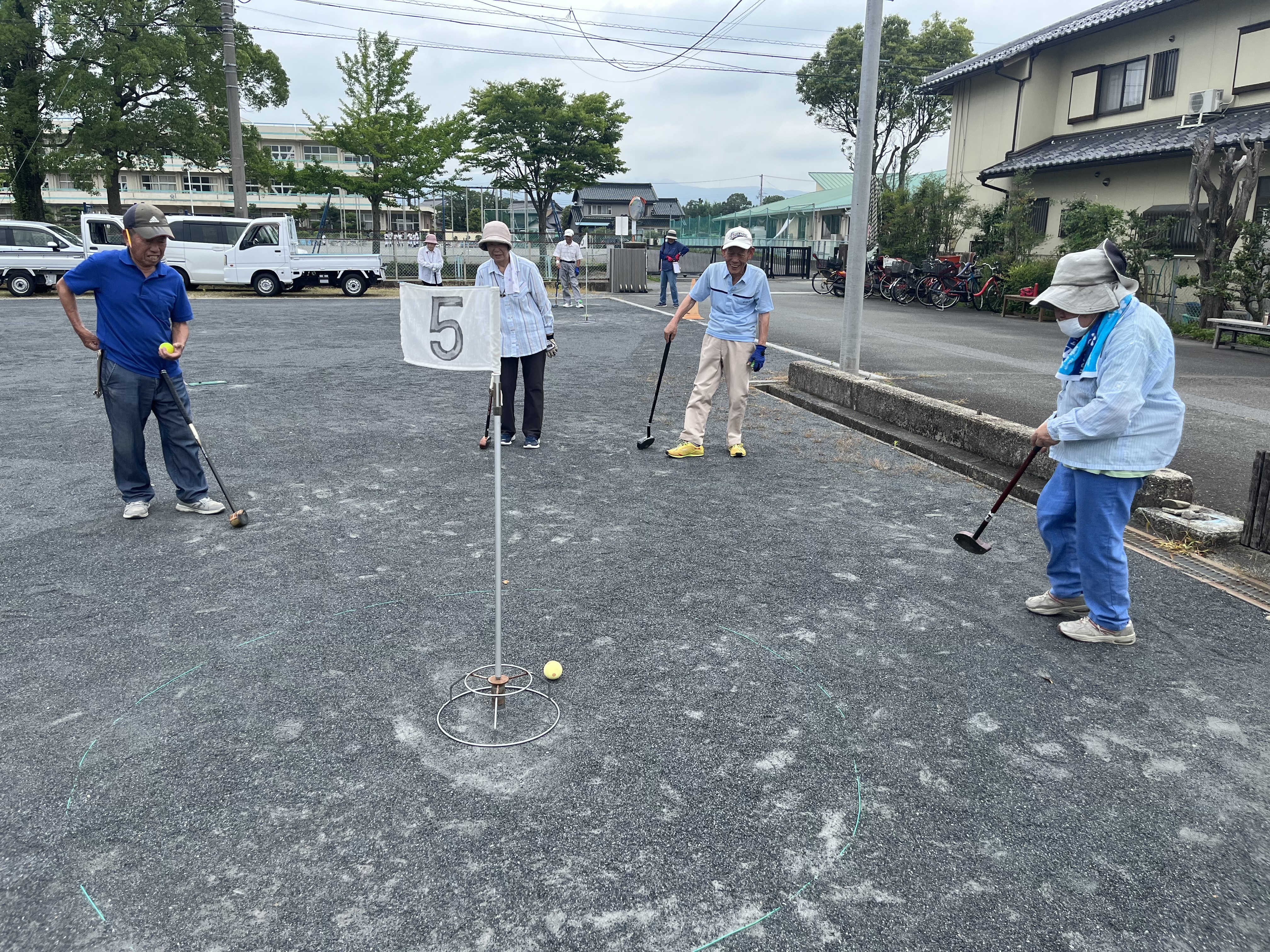 日頃の練習の成果を発揮