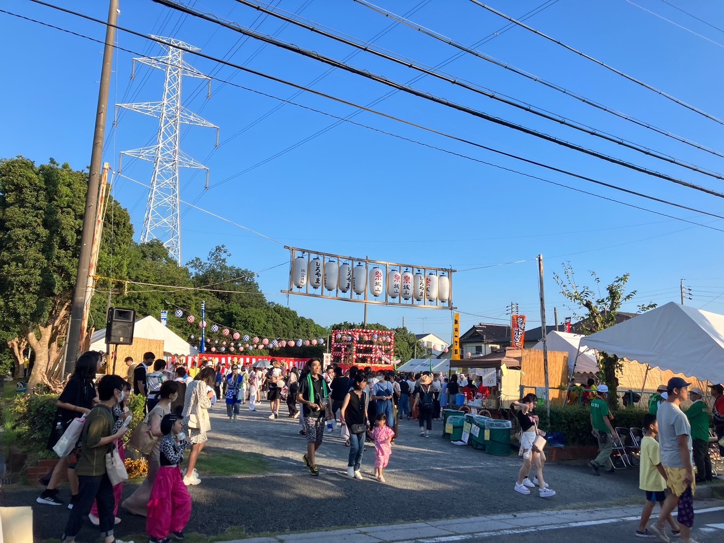 城山祭りの様子6