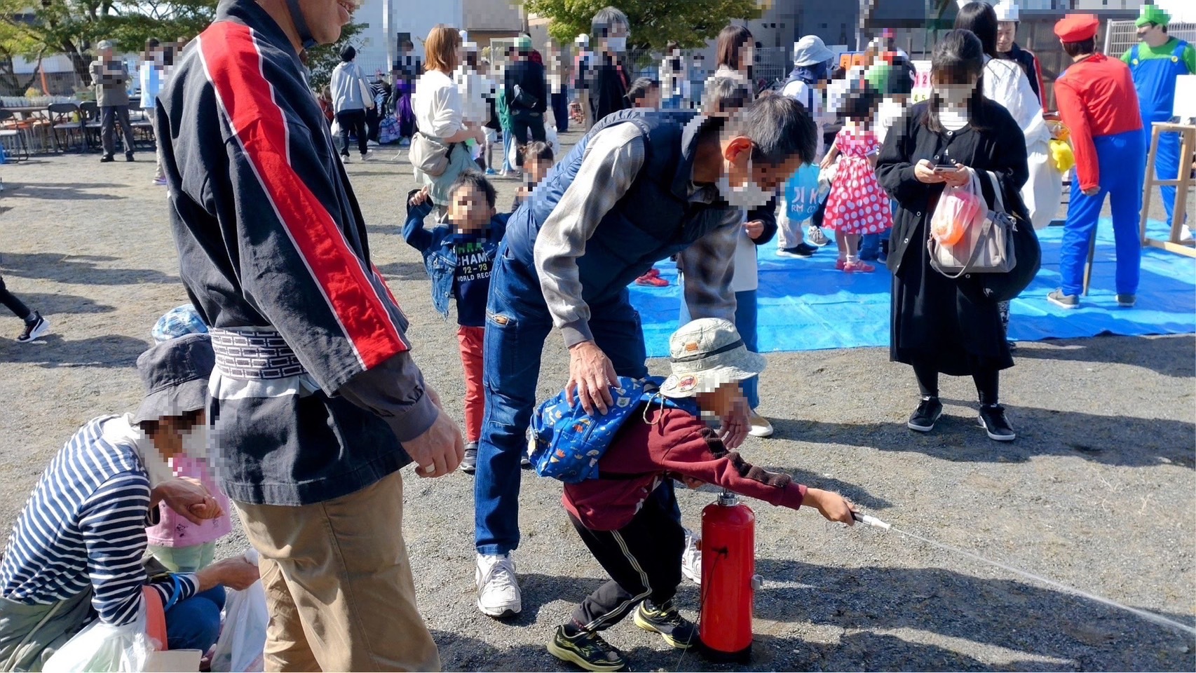 八幡新田防災の日の写真