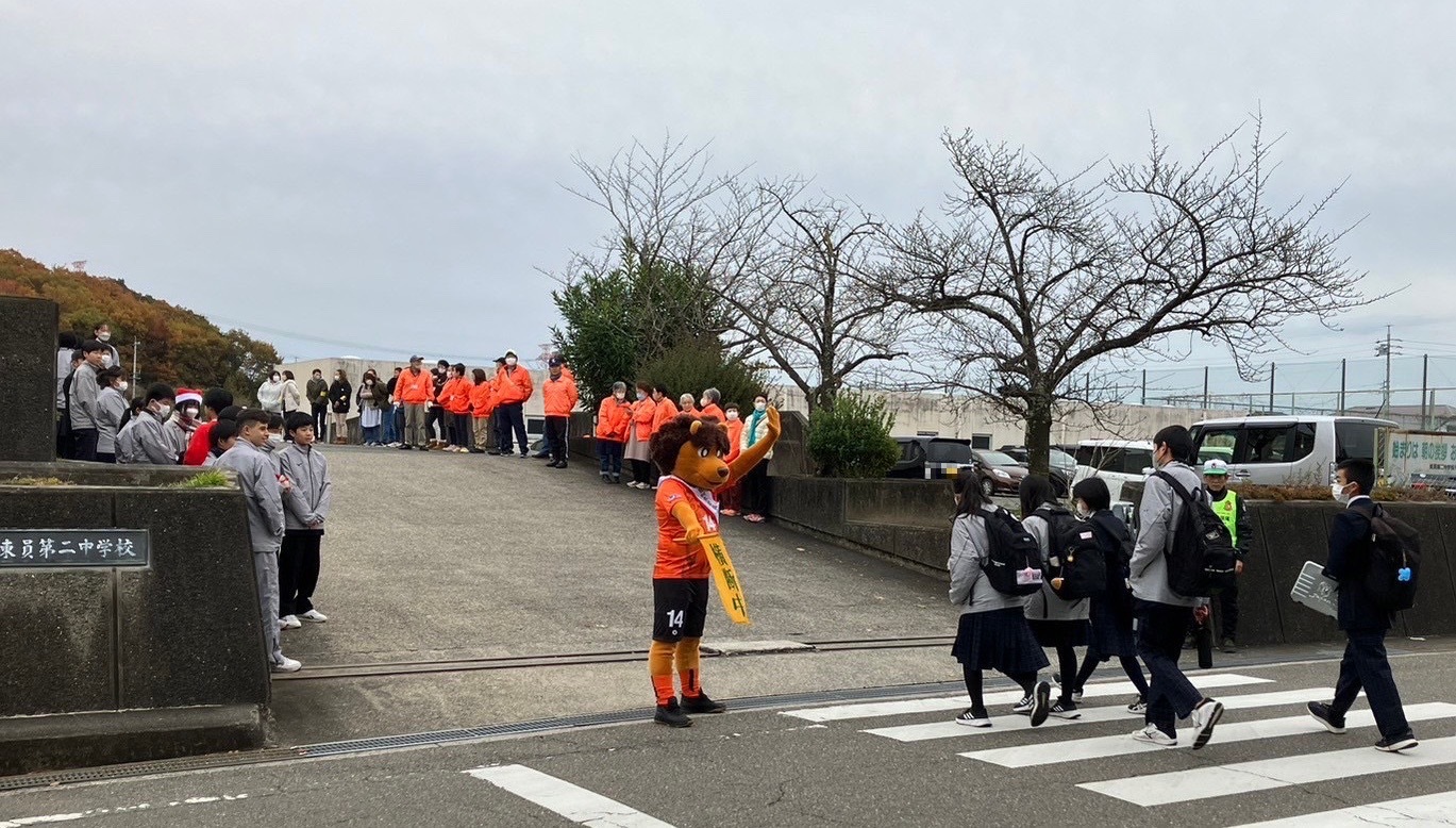 東員第二中学校での活動の様子(2)