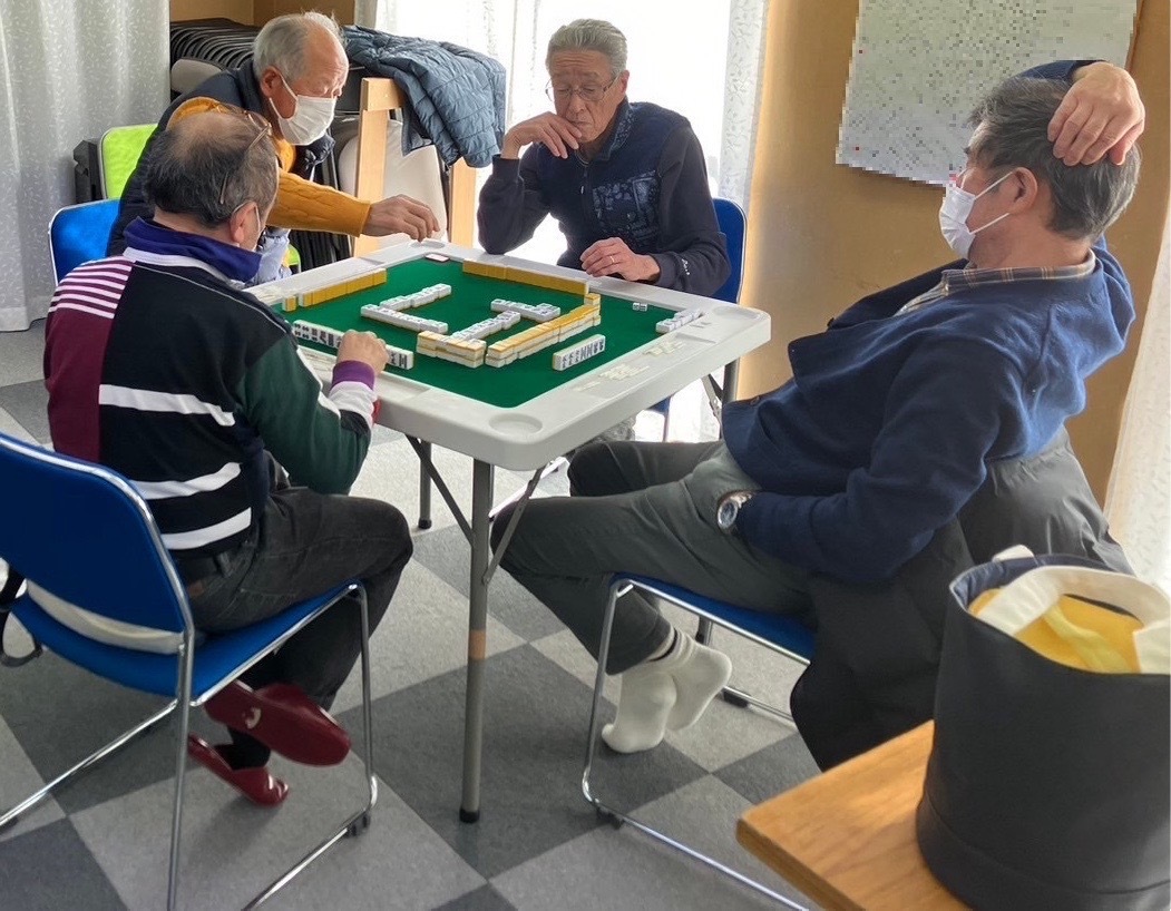 マージャン大会の様子(2)