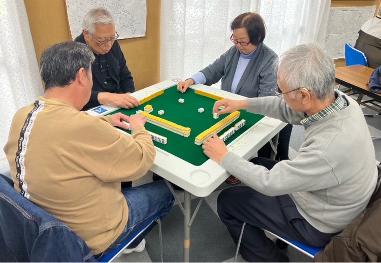 マージャン大会の様子(2)
